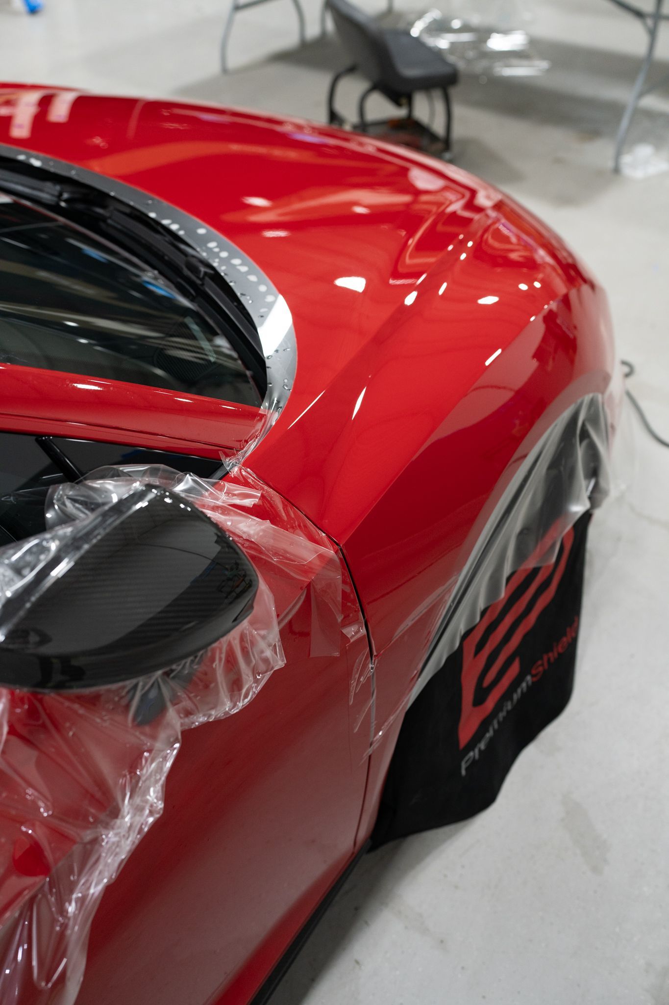 audi r8 clear ppf