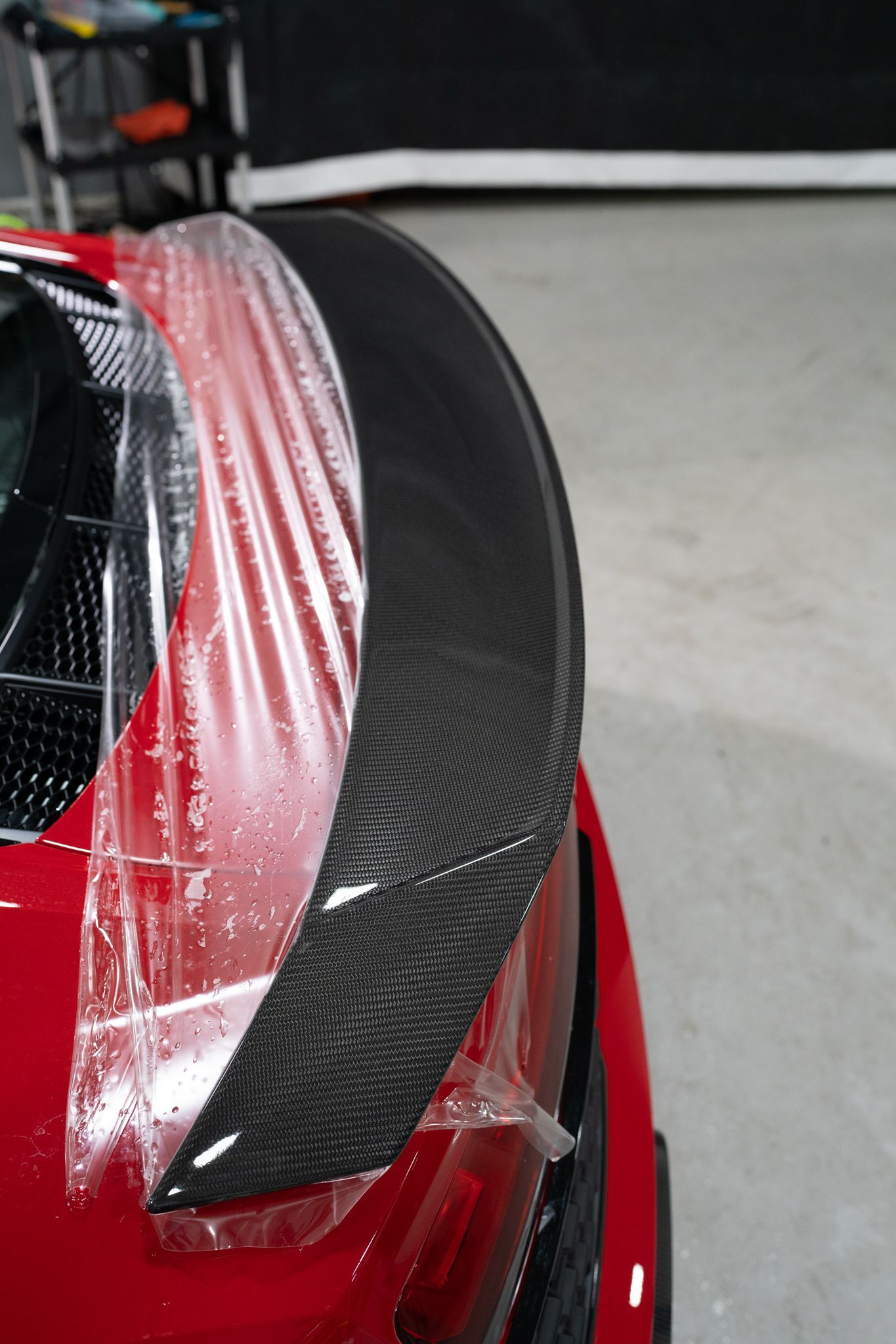 audi r8 red