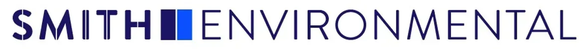Smith Environmental logo with blue and gray text on a white background