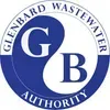 Glenbard Wastewater Authority logo with blue GB monogram and circular text on white background
