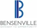 Bensenville logo with blue stylized B and the tagline “Gateway to Opportunity”