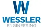 Wessler Engineering logo with blue “W” icon and company name in blue and gray