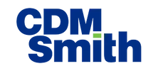 CDM Smith logo in blue text on a white background