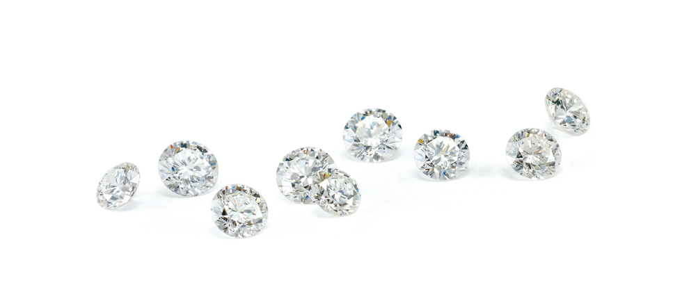 A group of loose diamonds from Howard's Fine Jewelry