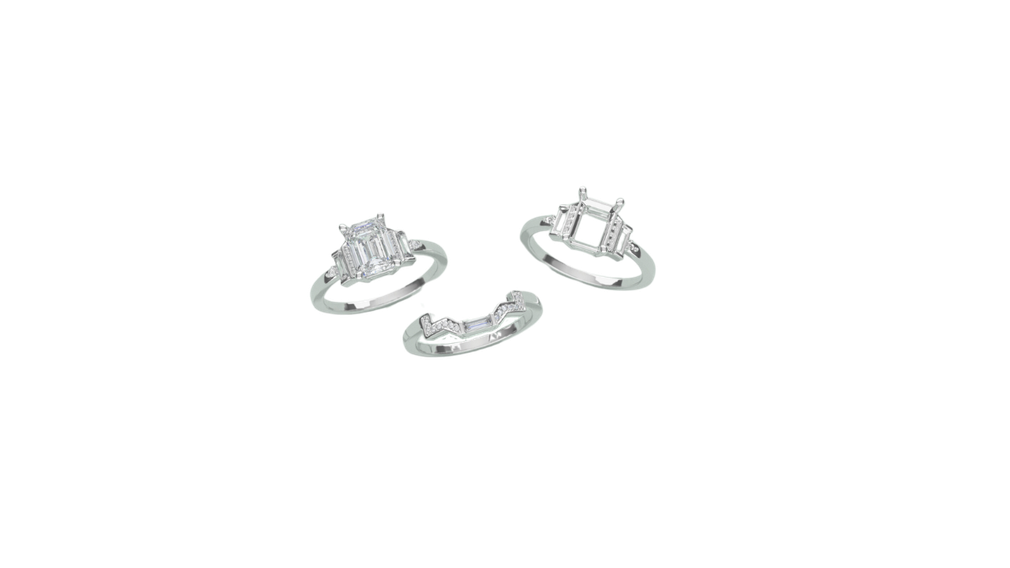 Three fine diamond rings from Howard's Fine Jewelry