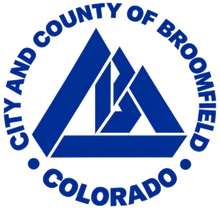 Logo for City and County of Broomfield Sports