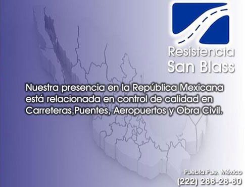 RESISTENCIA SAN BLASS - Control de calidad en carreteras RESISTENCIA SAN BLASS - Control de calidad en carreteras