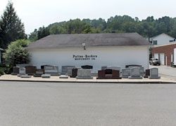 Patton Brantley Monuments Facility Exterior with monuments