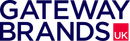 Gateway Brands UK logo in blue and red text with a red UK badge on white background