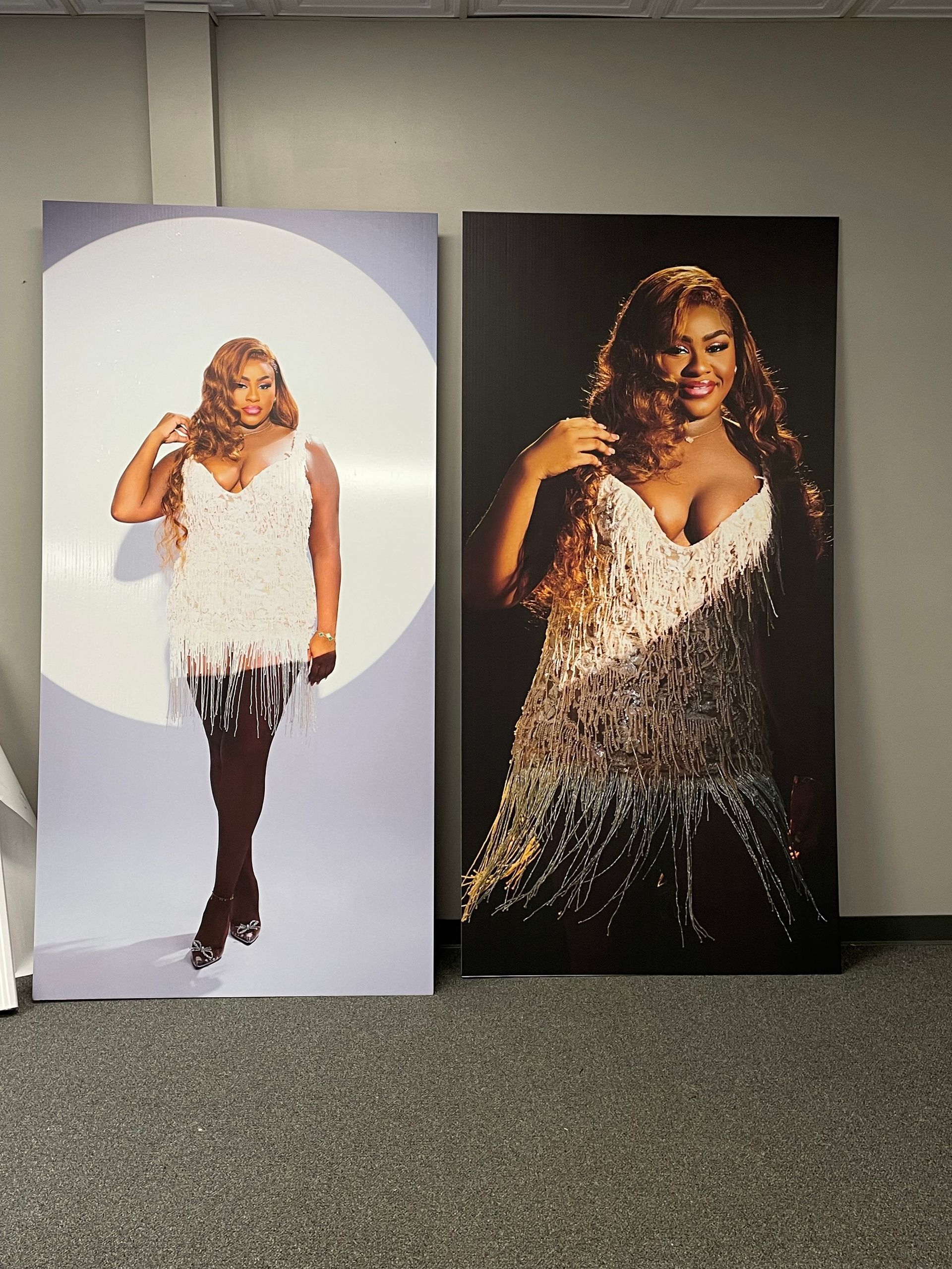 Oversized photo prints