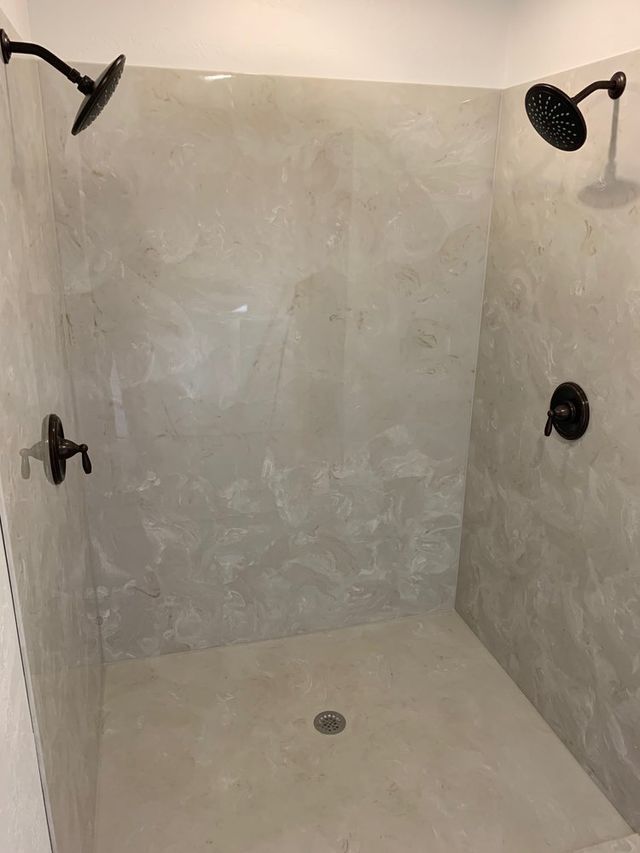 Clean Shower Room — Appleton, WI — Align Remodeling & Construction LLC
