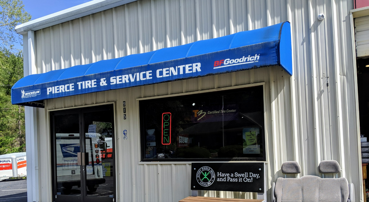Pierce Tire & Service Center in Tryon, NC exterior