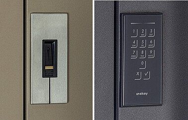 Verriegelungssysteme, Fingerscan, Taster, Griffe und Drücker