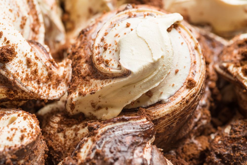 A Close Up of a Stack of Brownies With Frosting on Top — Mumbo's Pizza'n'Pasta In Lismore, NSW