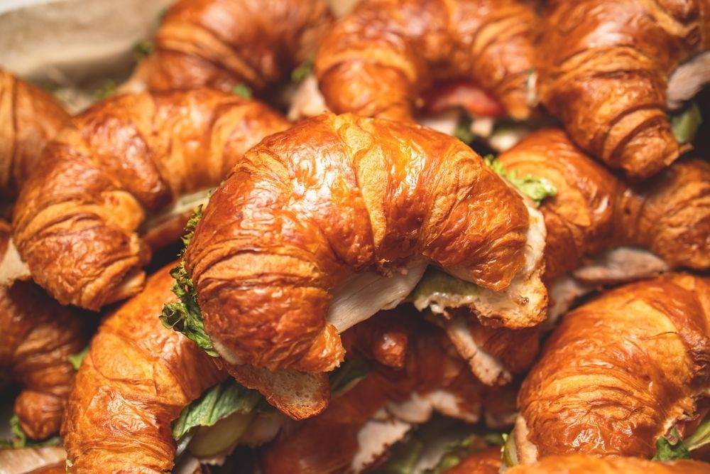 A Bunch of Croissants With a Bite Taken Out of One of Them — Mumbo's Pizza'n'Pasta In Lismore, NSW