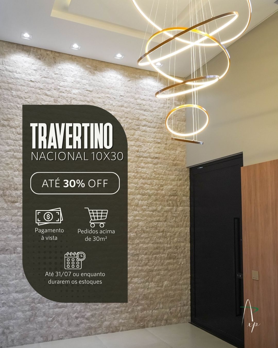 travertino nacional 10x30 oferta