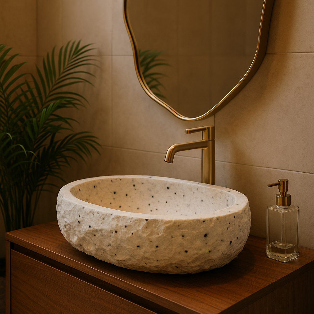  cuba para lavabo, cuba de apoio em pedra, cuba de seixo natural, pia de pedra natural, cuba orgânica, lavatório de pedra