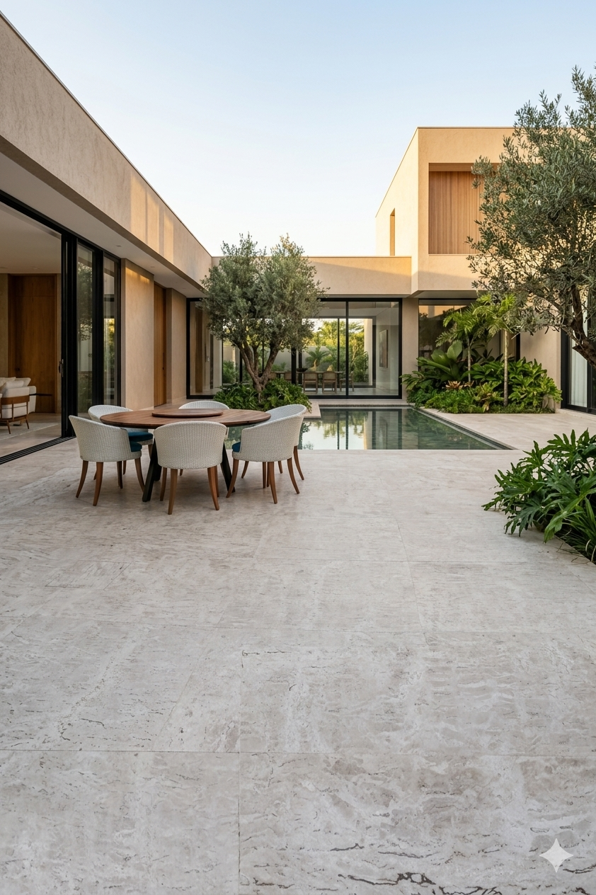 Travertino Levigado - Piso