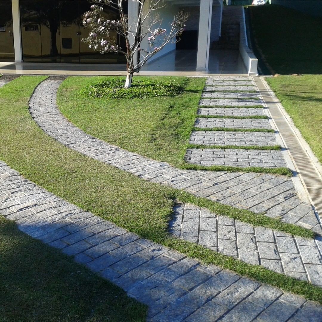 Pedra miracema cinza piso