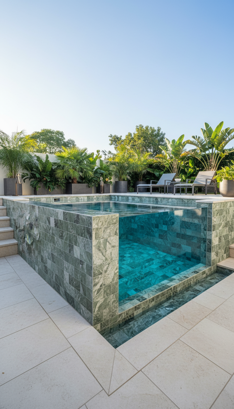 pedra sete mares piscina