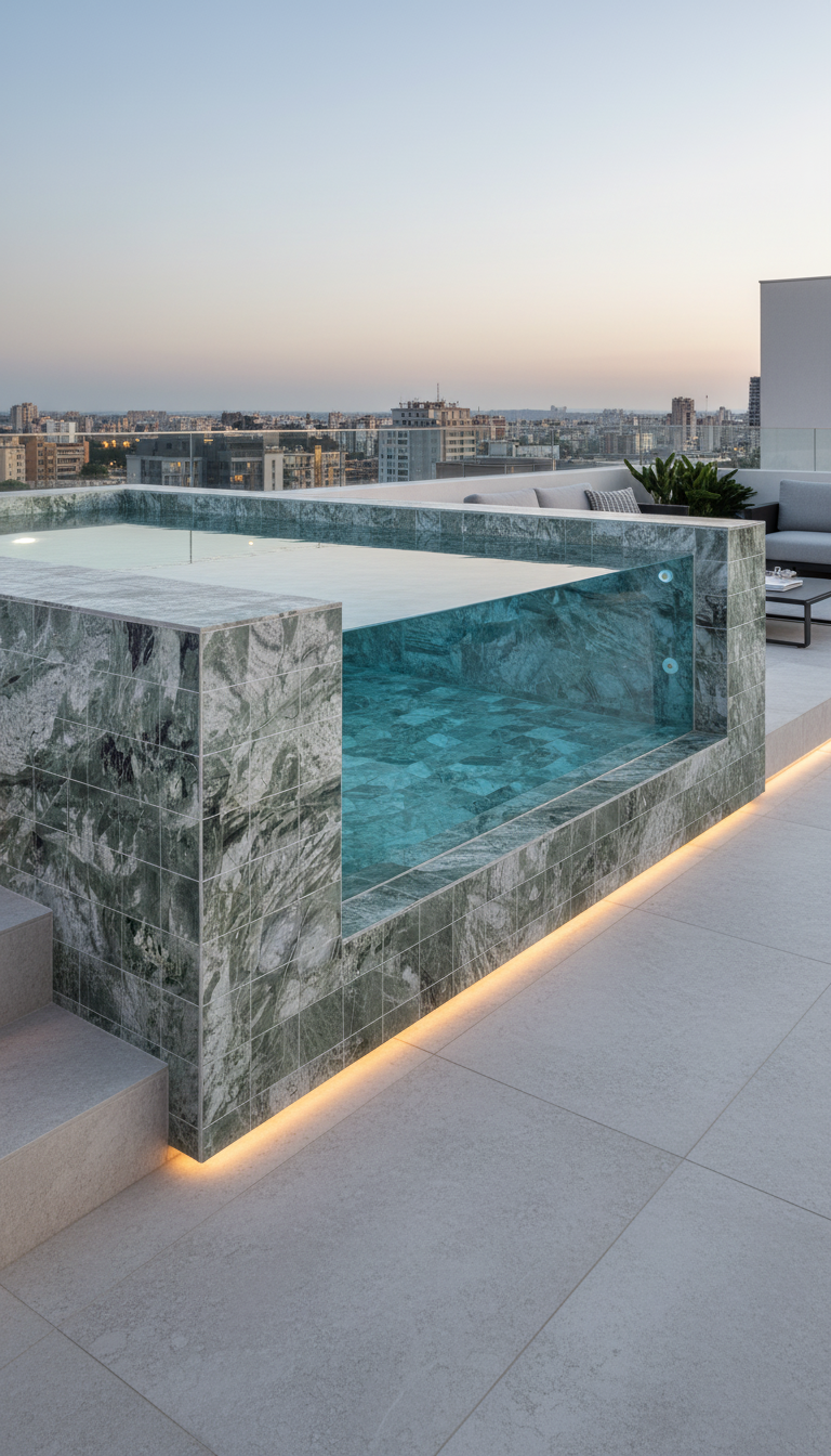 pedra sete mares piscina