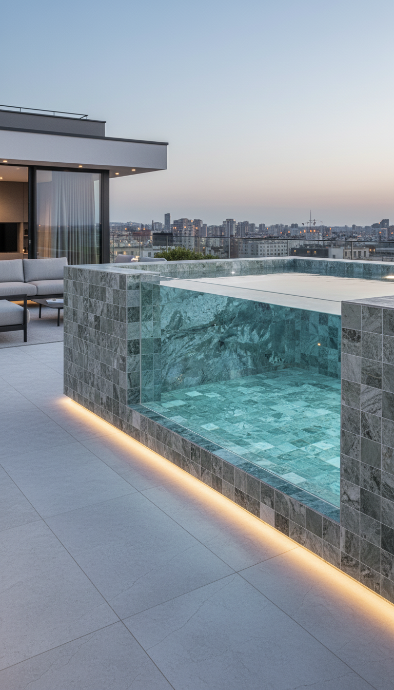 pedra sete mares piscina