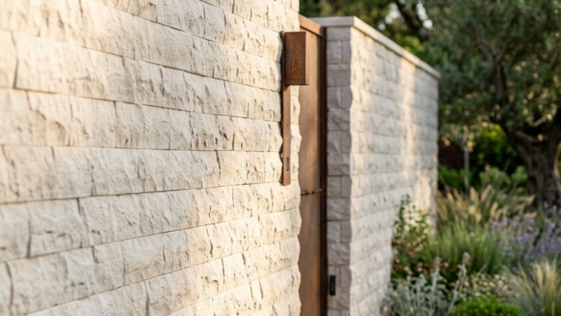 pedra limestone para fachadas, parede, muro, areas internas