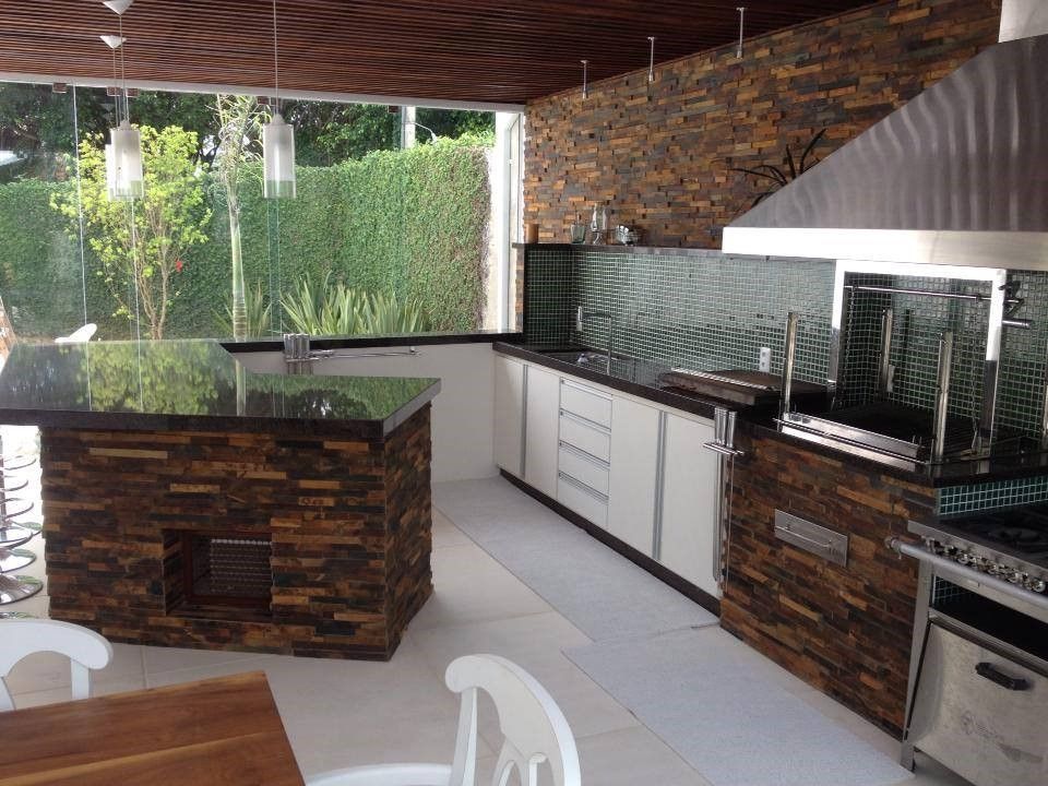 Pedra Ferro area gourmet cozinha