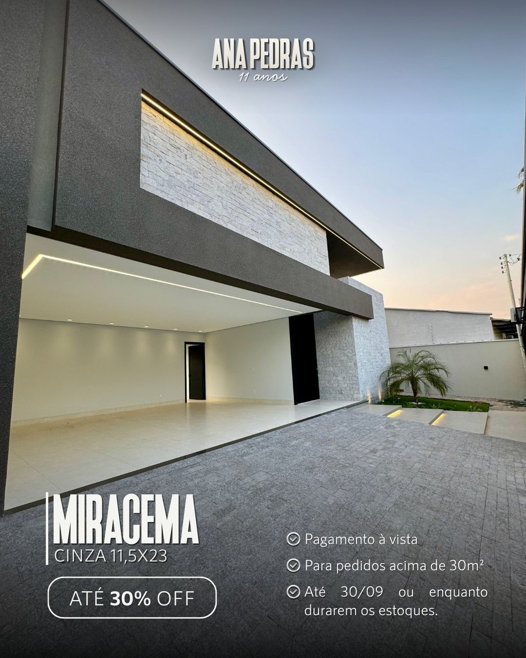 Oferta miracema cinza