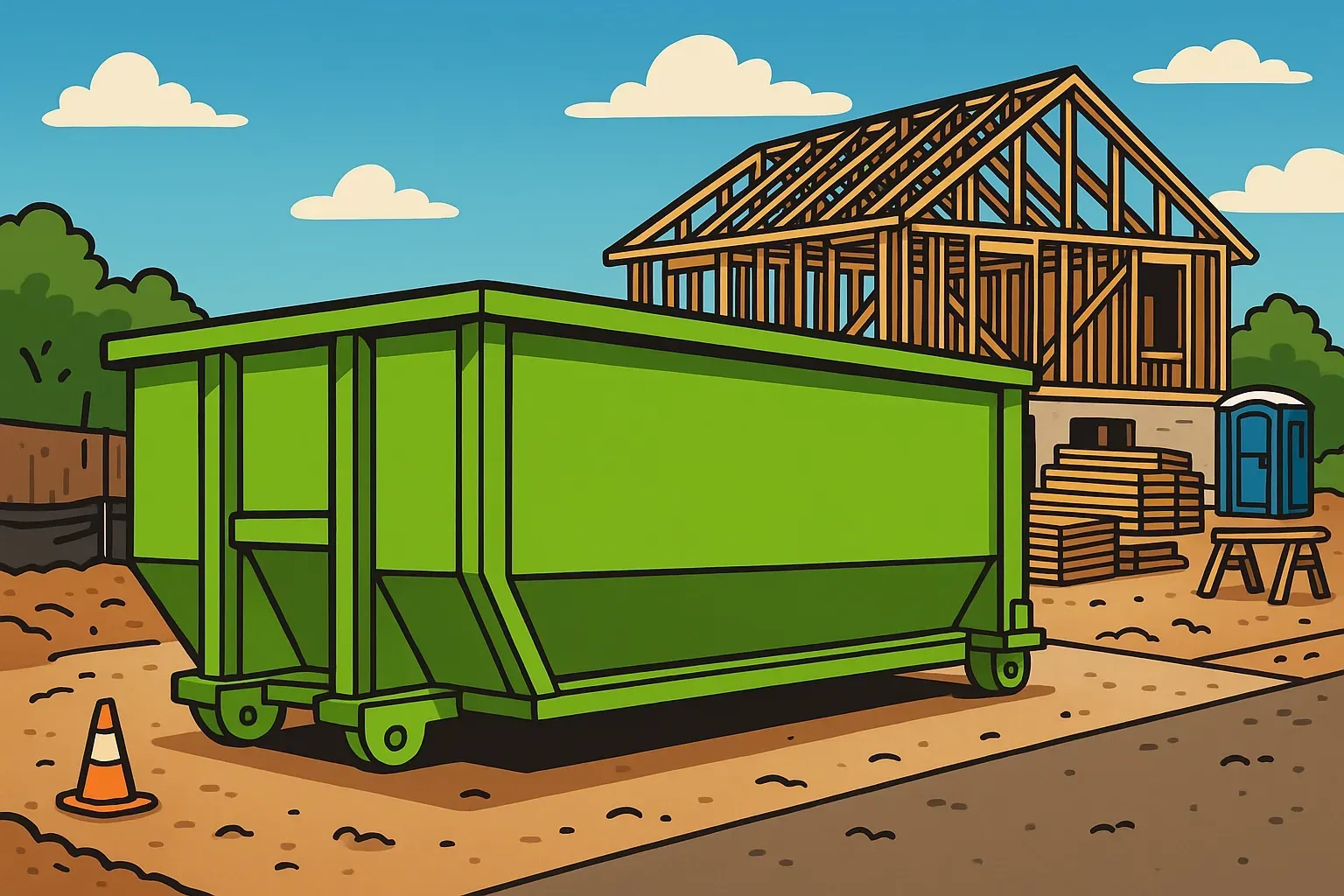 Construction Dumpsters