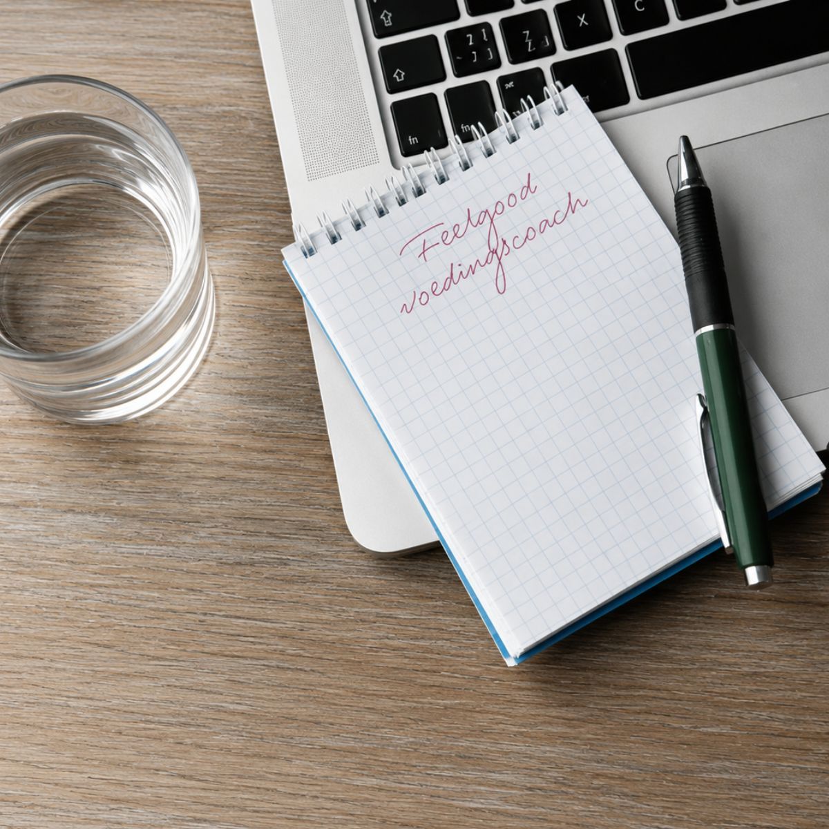 Notitieblok van Feelgood Voedingscoach