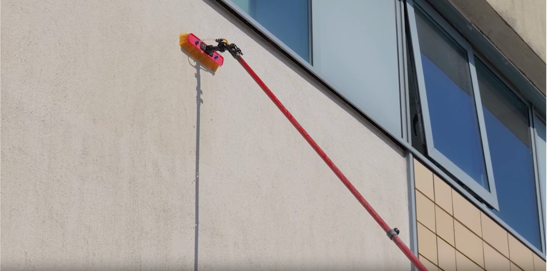 Render cleaning Worthing – Astound Cleaning team at Worthing Hospital exterior