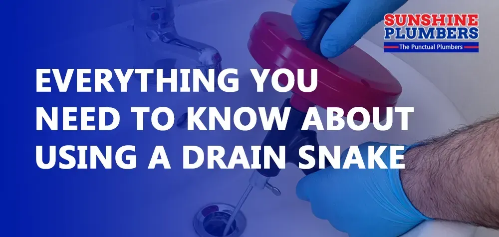 Everything You Need to Know About Using a Drain Snake