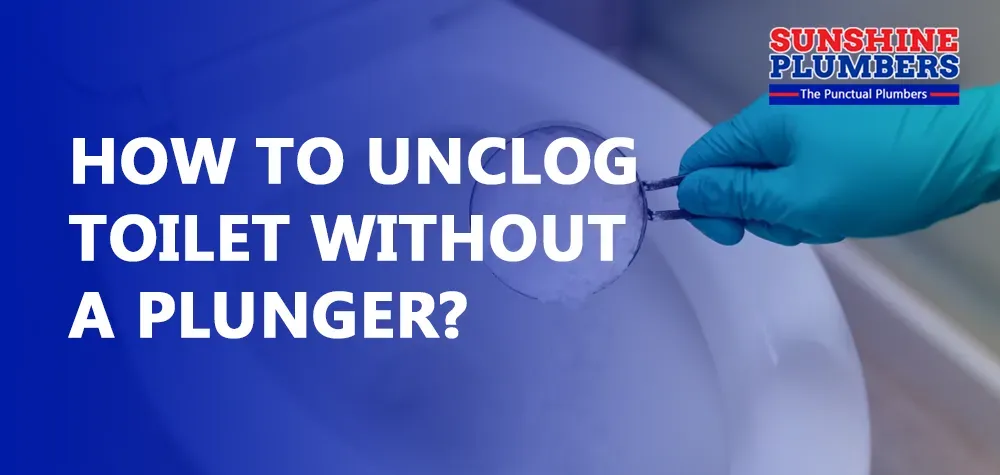 How to Unclog Toilet Without a Plunger?
