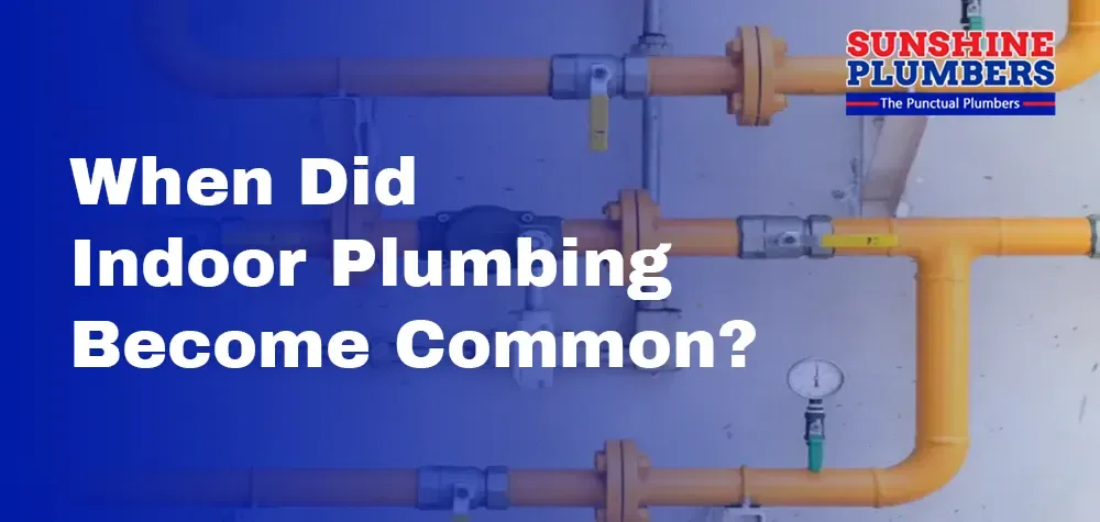 Plumbing Chronicles: Unveiling the Evolution - When Did Indoor Plumbing Become Common?