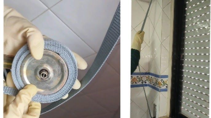 troca de fita de estores