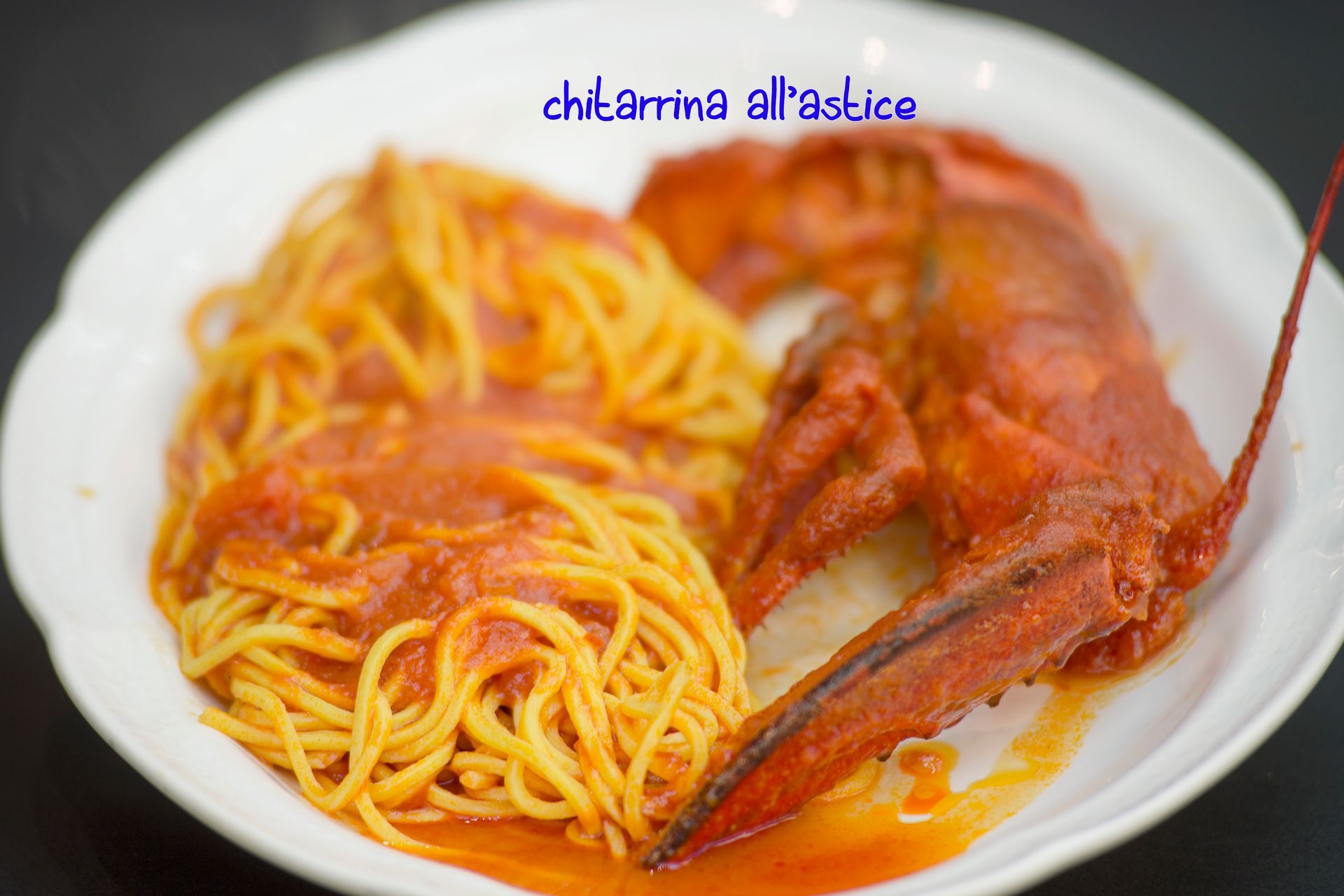 chitarrina all'astice