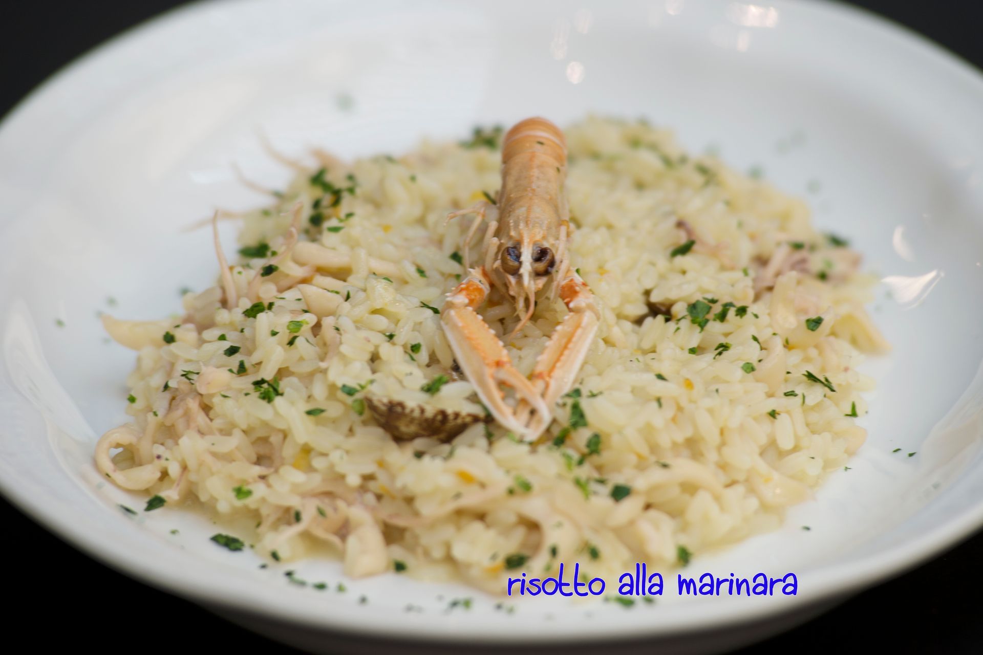 risotto alla marinara