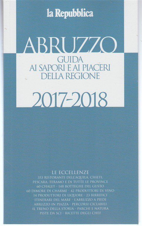 Le guide ai sapori e i piaceri 2017/2018