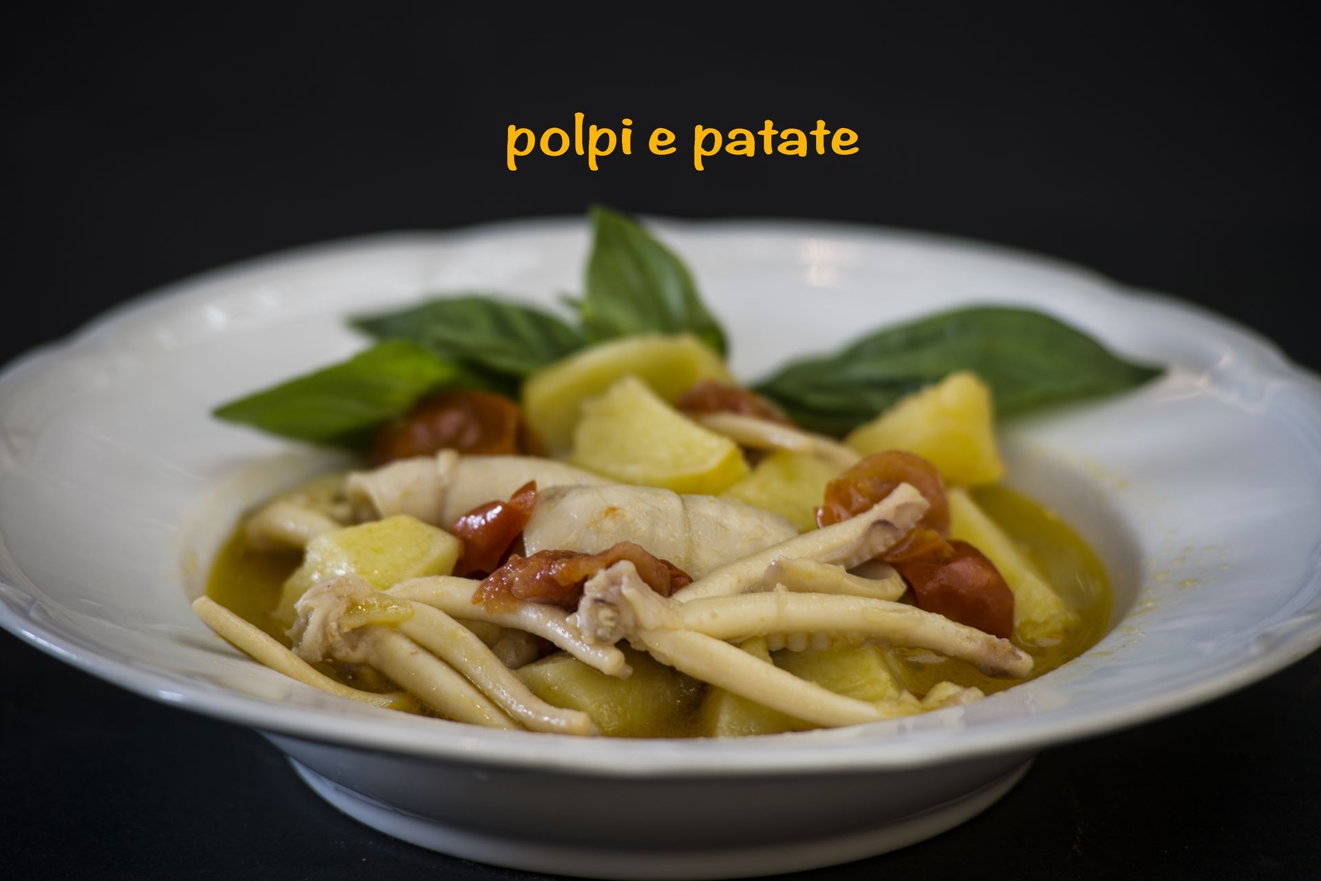 polpi e patate