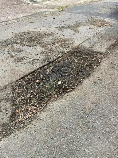Close Up of a Concrete Sidewalk With a Hole in It — JP Civilworx Pty Ltd in Gosford, NSW