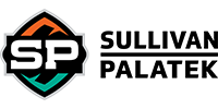 A logo for sullivan palatek is shown on a white background.