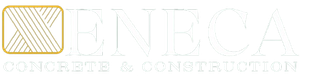 Golden logo reading “ONECA” with a striped square icon on the left and faint tagline below.