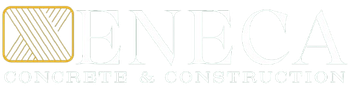 Golden logo reading “ONECA” with a striped square icon on the left and faint tagline below.