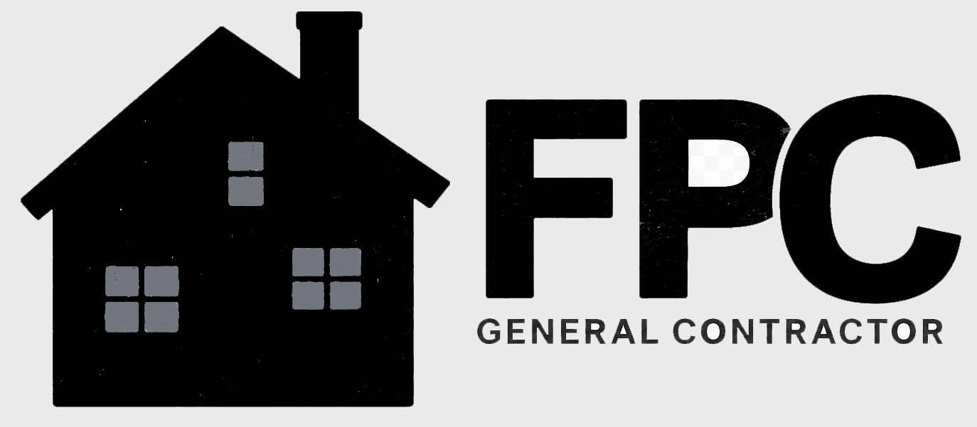 Frank Paulino Construction Frank Paulino Construction Black house logo next to “FPC” and “GENERAL CONTRACTOR” text