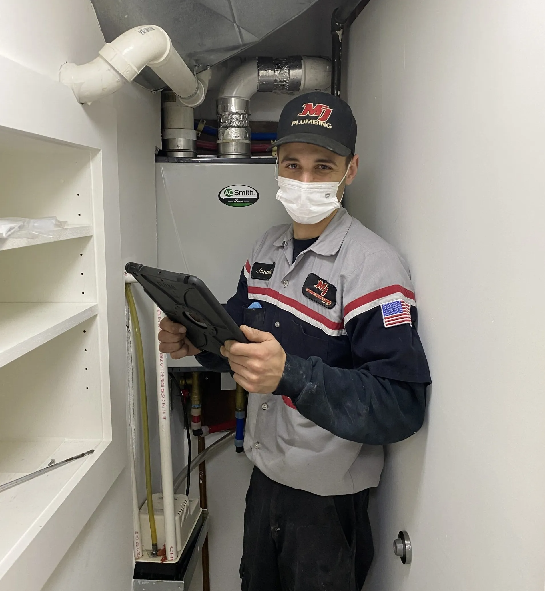 Water heater installation