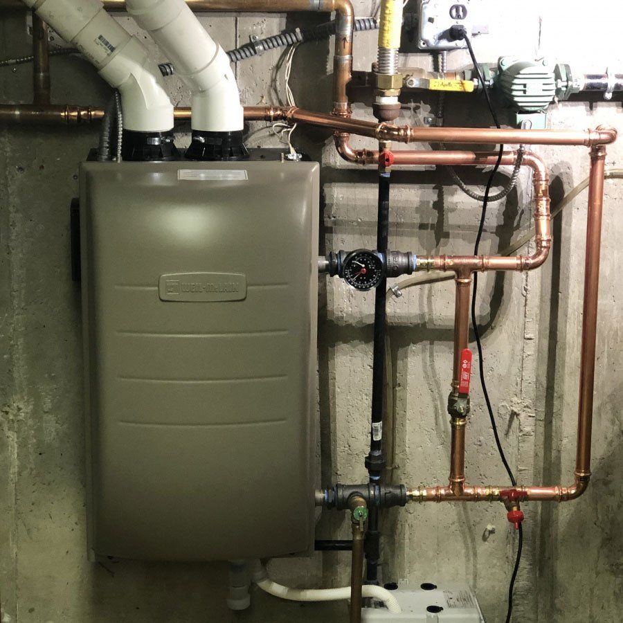 Wall Hung Gas Boiler — West Springfield, MA — Clean Air Mechanical Heating & Air Conditioning