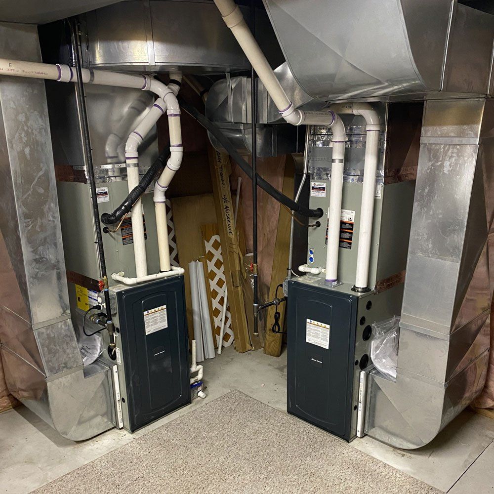 Two Furnaces — West Springfield, MA — Clean Air Mechanical Heating & Air Conditioning