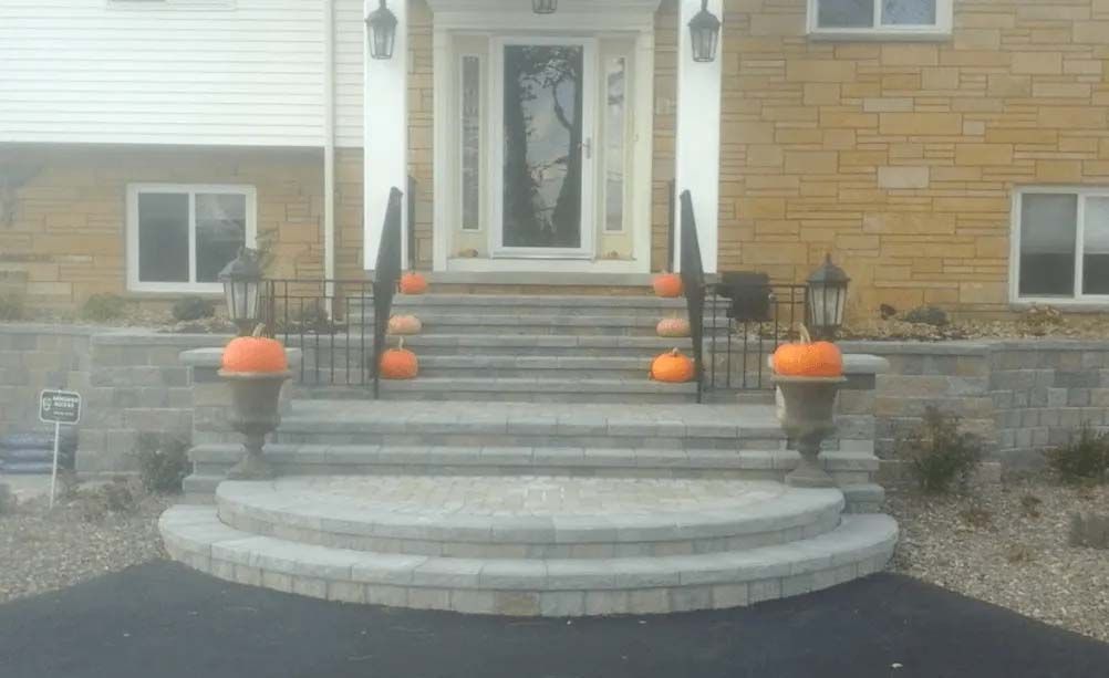 front stairs