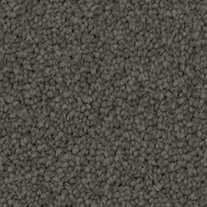 A close up of a gray carpet texture.